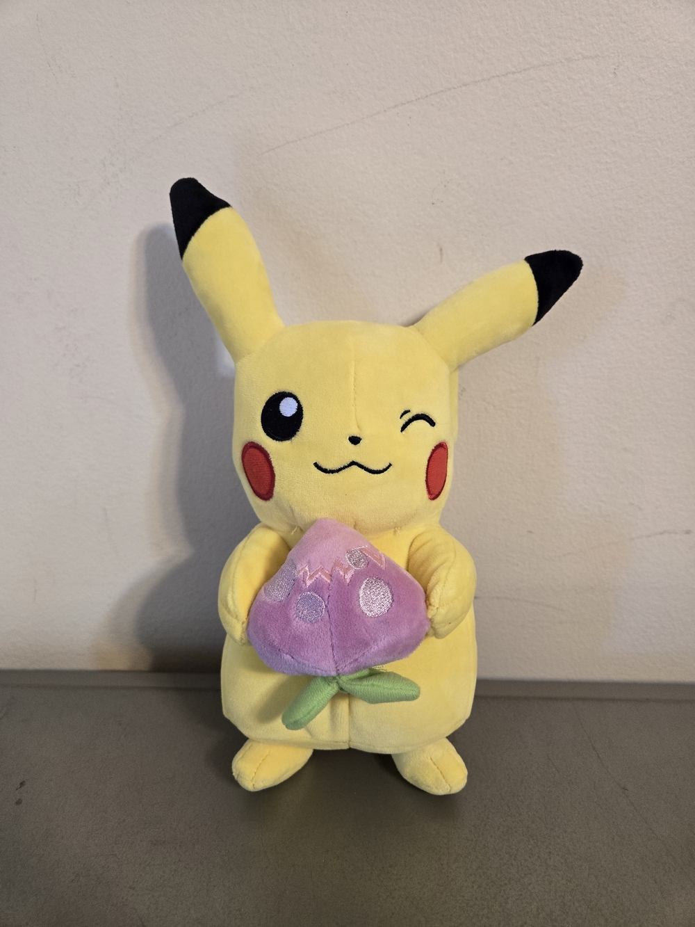 Official Pokémon 8" Pikachu Plush with Pecha Berry